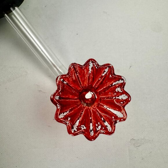 Hand Blown Glass Globe Hummingbird Feeders 4.5" D Studio Classic Multicolor - Picture 9 of 13